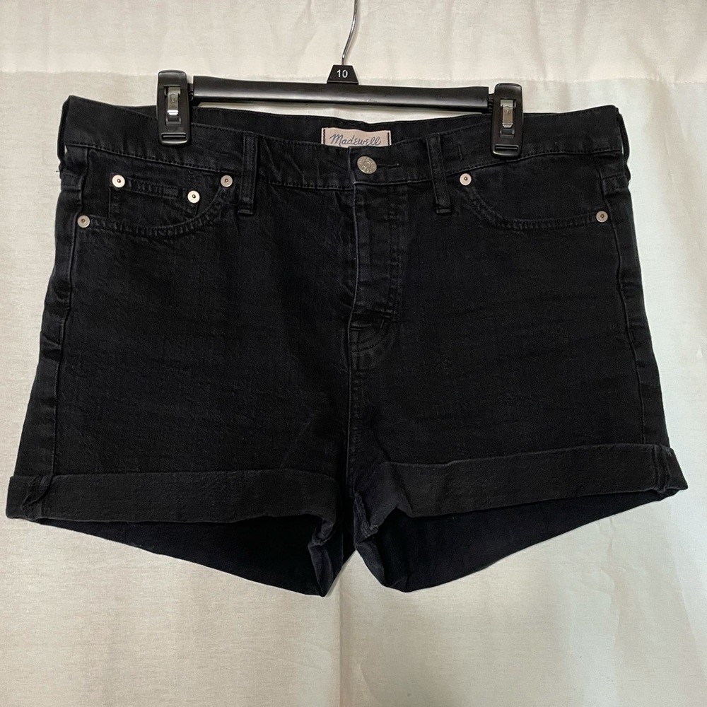 Black Madewell Denim Shorts